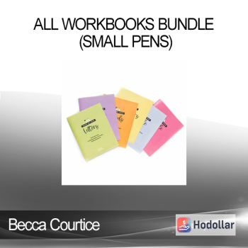 Becca Courtice - All Workbooks Bundle (Small Pens)